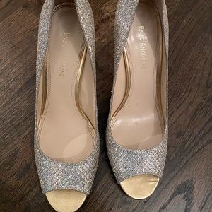 Enzo Angliolini glitter pump